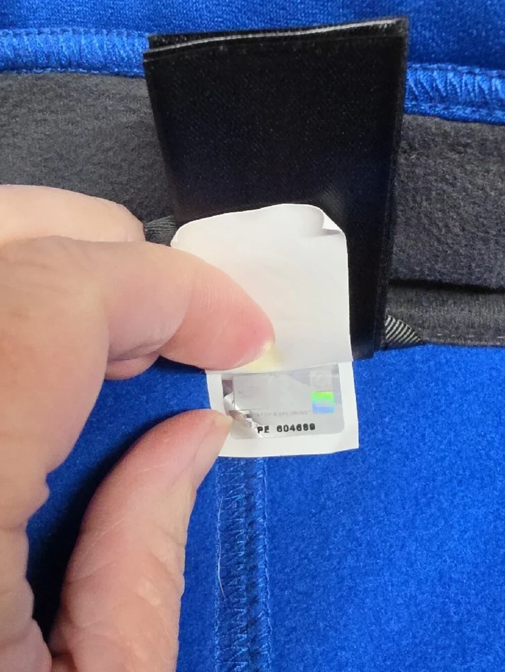The North Face Men's Royal Blue Half-Zip Fleece Pullover